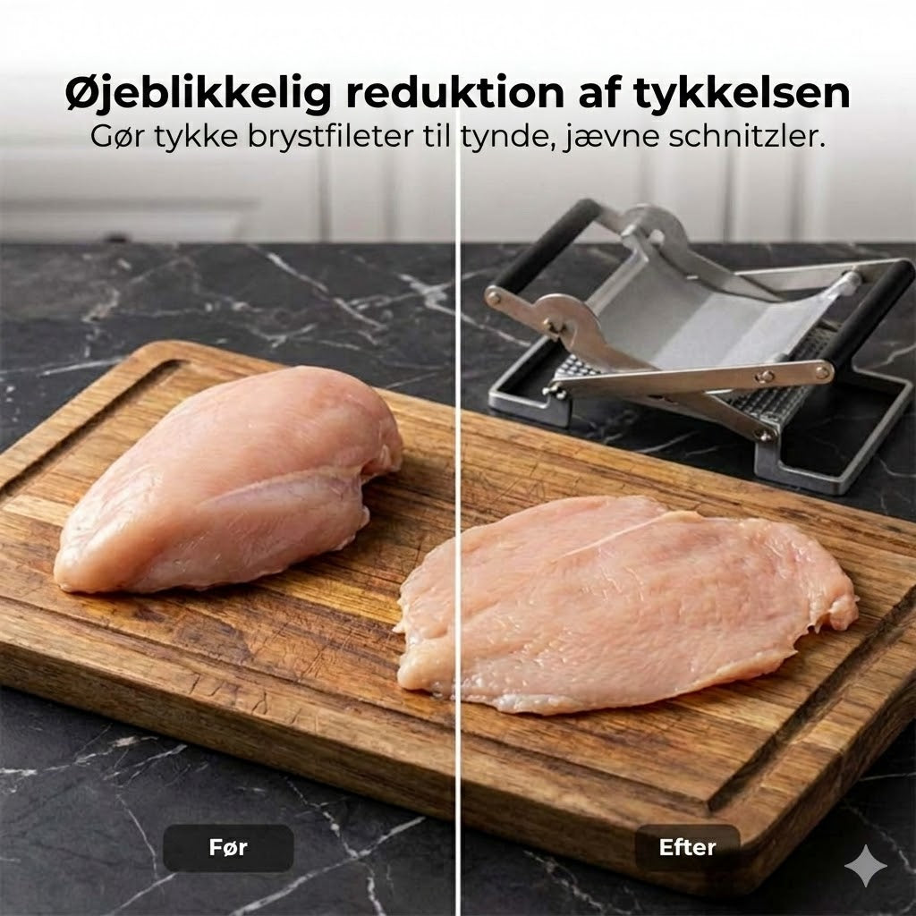 🥩Manuel kødskæremaskine og kødfladgører