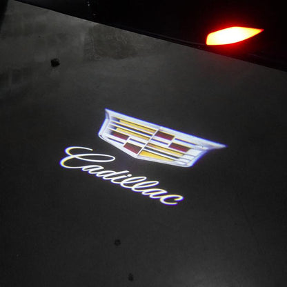 LED bildør-logo-projektor (sæt med 2 stk.)