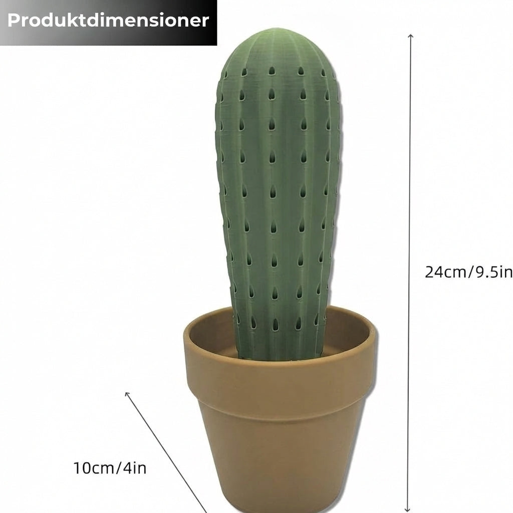 Automatisk tandstik dispenser i kaktus form