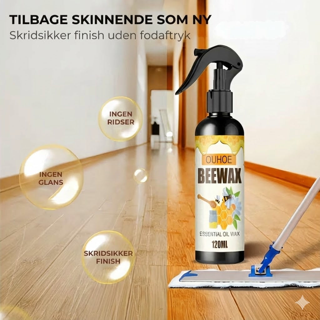 Naturlig bivoks-træ spray (polering og beskyttelse)