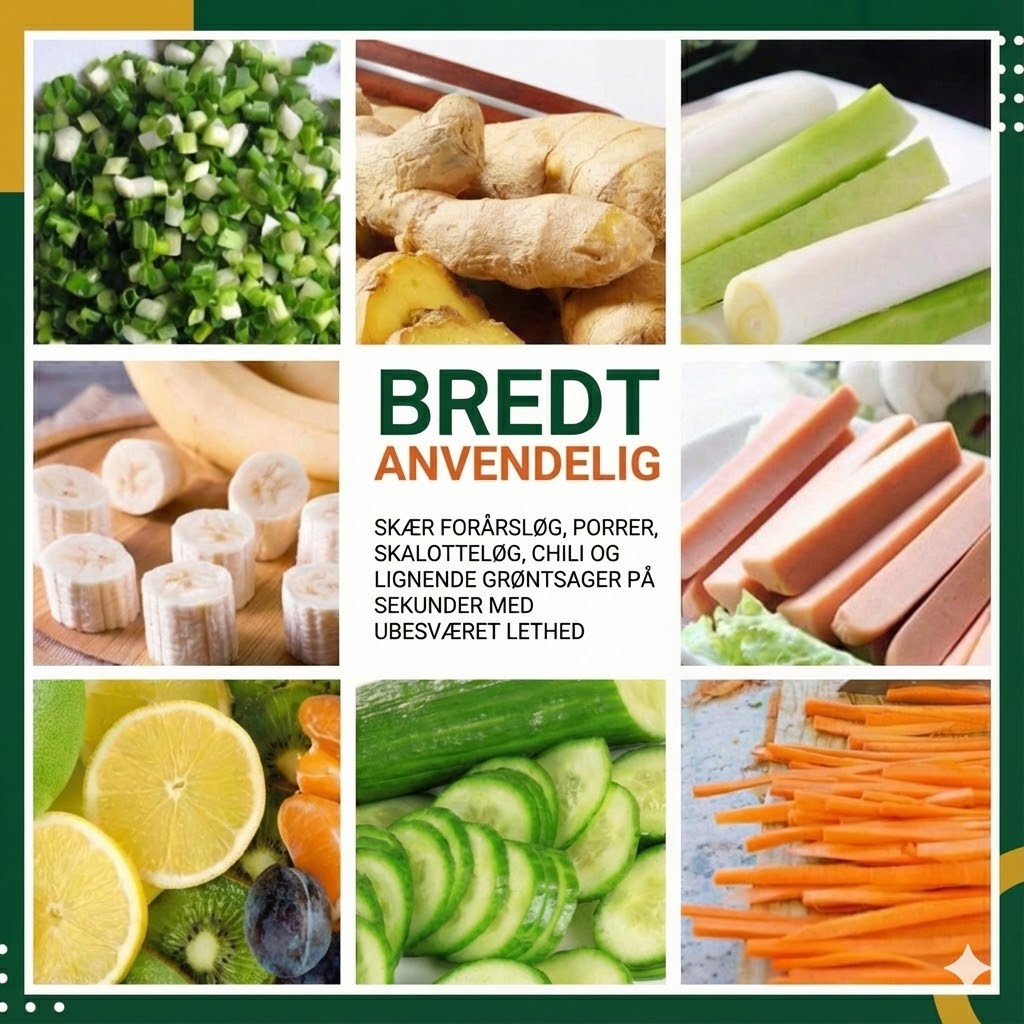 Grøntsagssnitter (fine strimler)