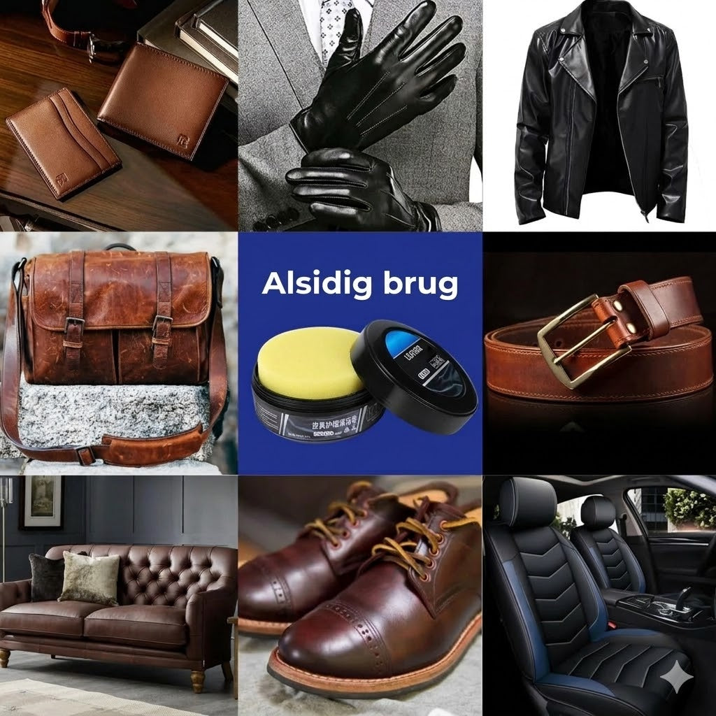 Avanceret læderplejebalsam – 3-i-1 rengøring, pleje og beskyttelse