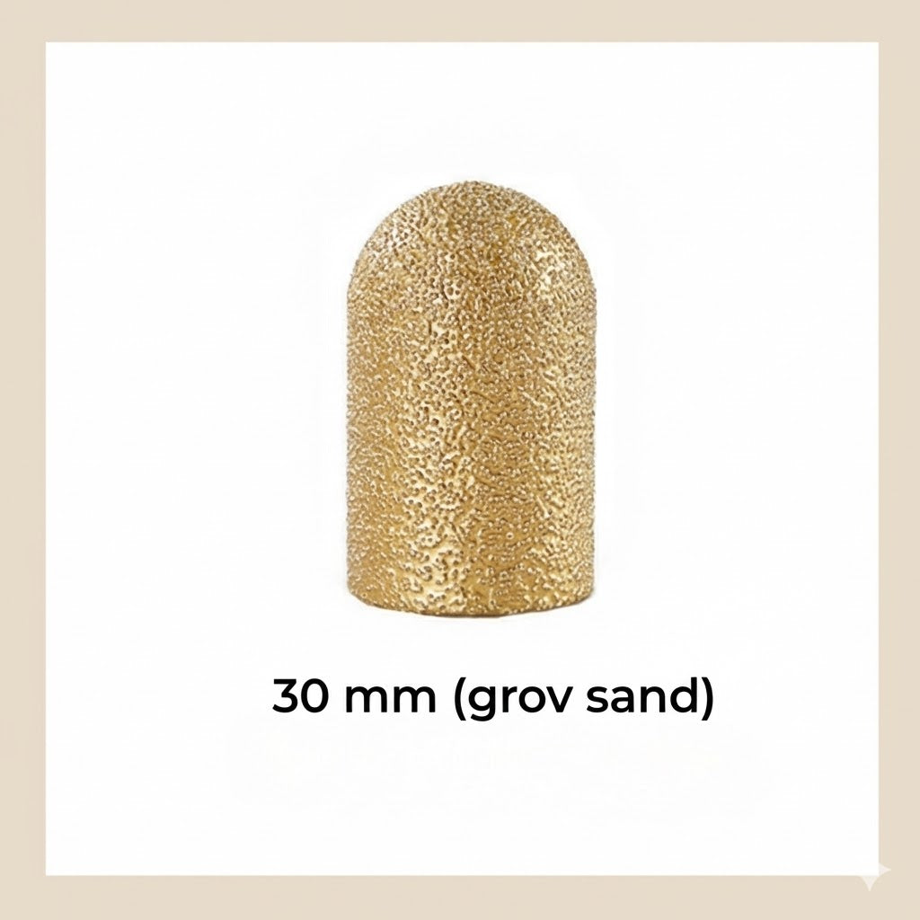 M10 diamant-slibehoved – kugleformet