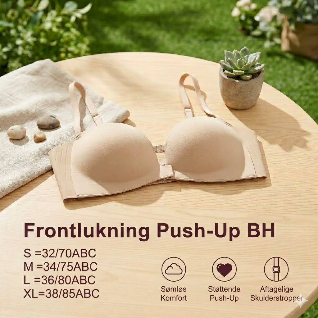Push-up bh med lukning foran