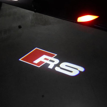 LED bildør-logo-projektor (sæt med 2 stk.)