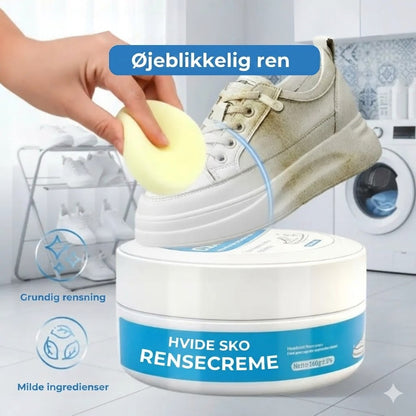 Reparationscreme til hvide sko