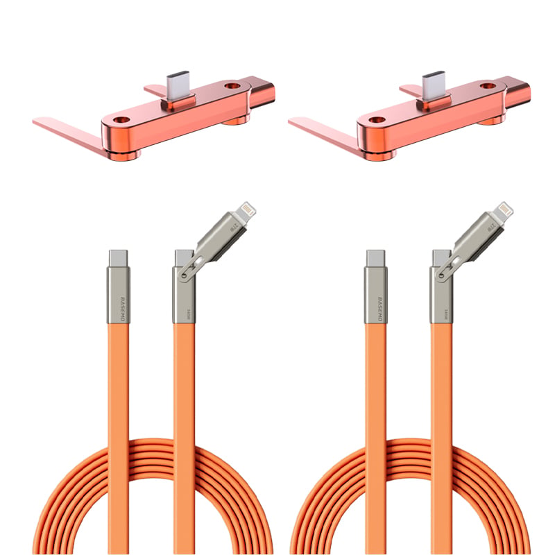 Ultrastærkt 240W USB-C-kabel – 360° roterende stik