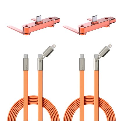 Ultrastærkt 240W USB-C-kabel – 360° roterende stik