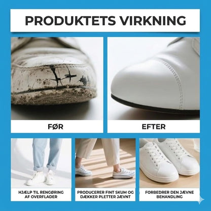 Reparationscreme til hvide sko