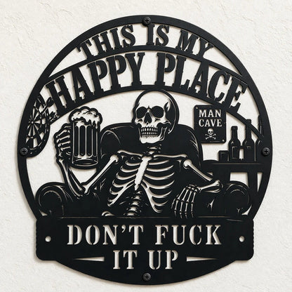 💀🍺 "Dette er mit lykkelige sted": Fantastisk dekoration til mandehulen