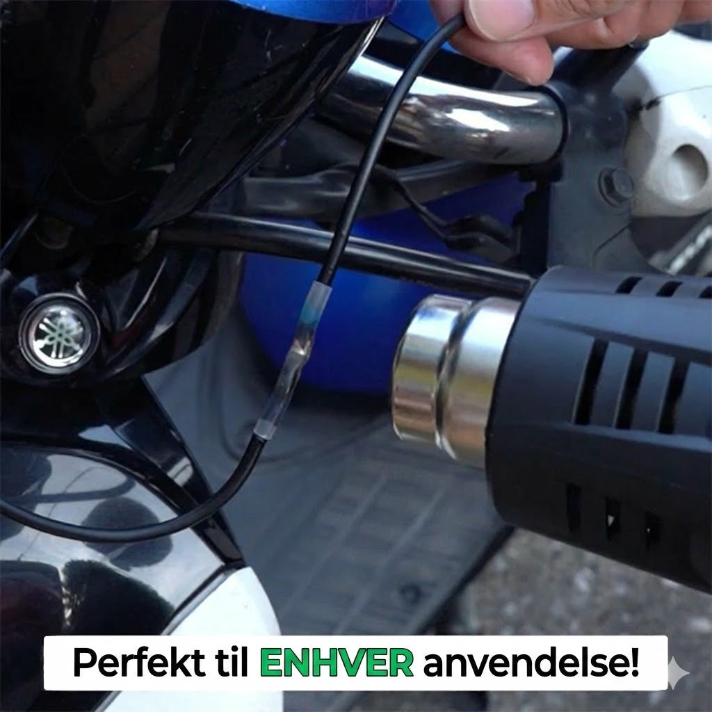 Loddemuffesæt - vandtæt krympeflex med loddering