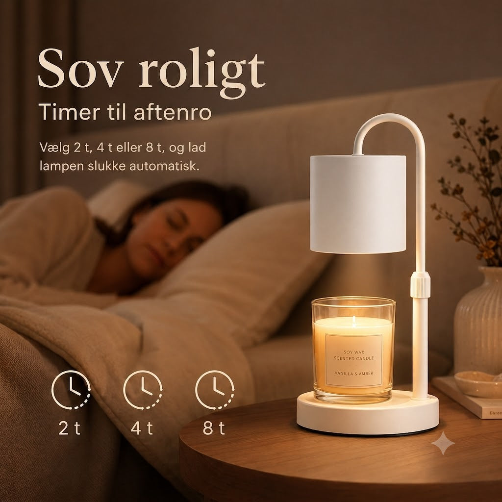 Varmelampe til duftlys