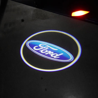 LED bildør-logo-projektor (sæt med 2 stk.)