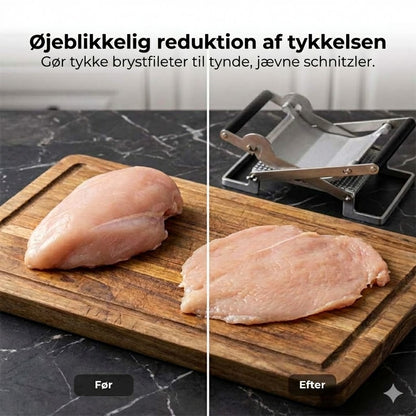 🥩Manuel kødskæremaskine og kødfladgører