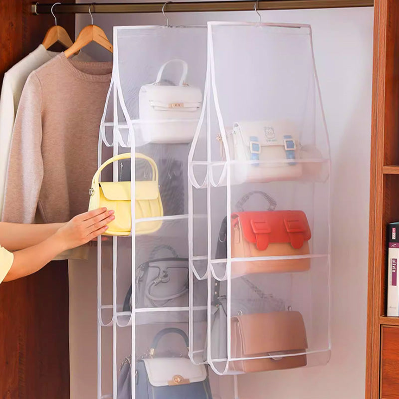 Hængende håndtaske organisator (støvtæt)