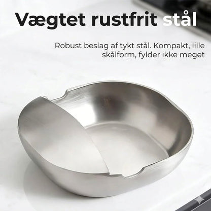 Luksus skeholder i rustfrit stål til køkkenbord – Suppeskeholder af høj kvalitet