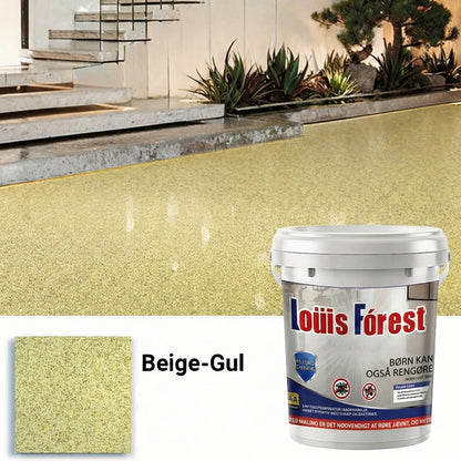 Epoxygulv med marmoreffekt – højglans gulvbelægningssæt (ridsefast og vandtæt)