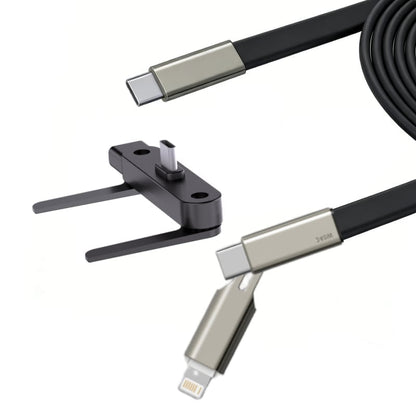 Ultrastærkt 240W USB-C-kabel – 360° roterende stik