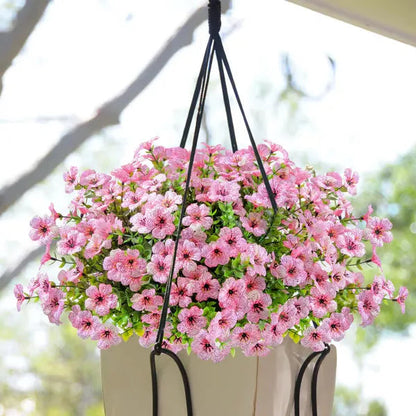 UV-bestandige kunstige blomster – 4-pak