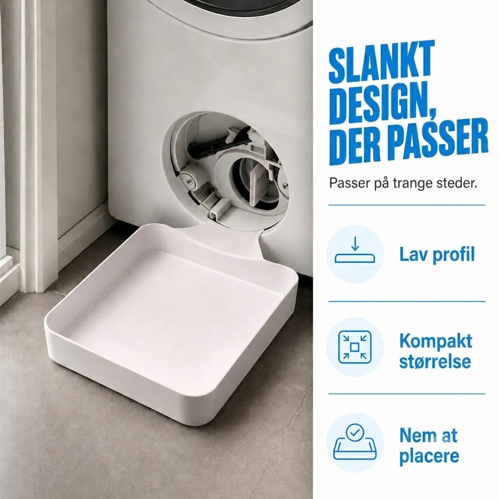 Spildbakke til vaskemaskine / Drypbakke til vaskemaskine