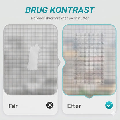 Selvklæbende reparationstape til insektnet