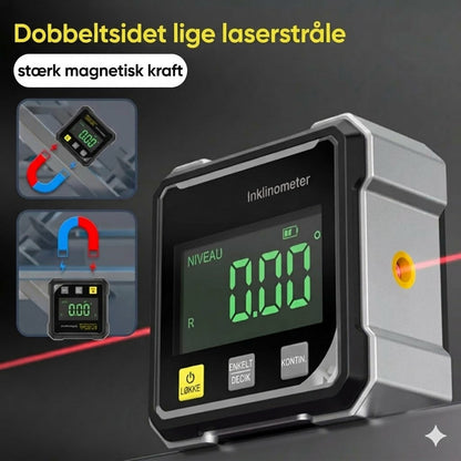 Digital lasergoniometer med magnet