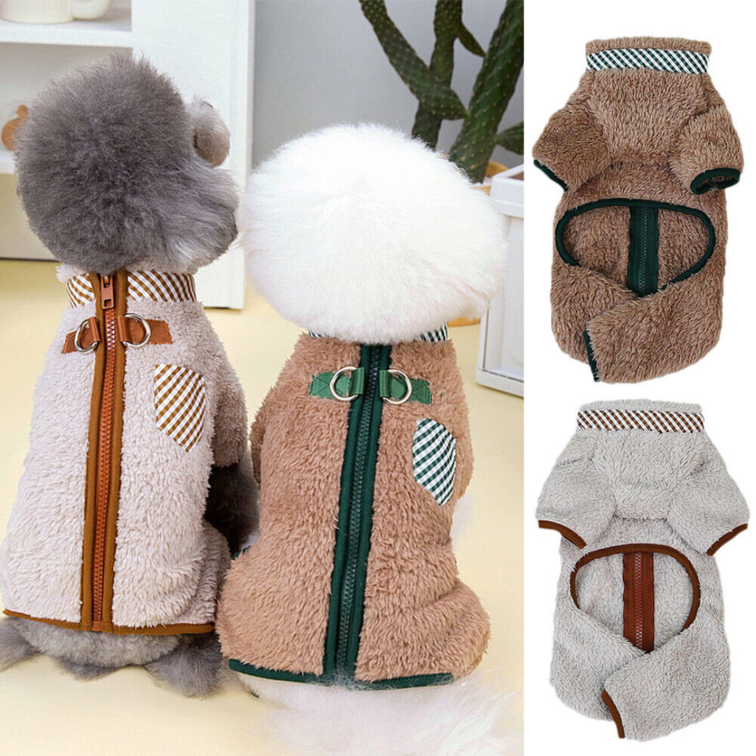 Vintervarm hundejakke