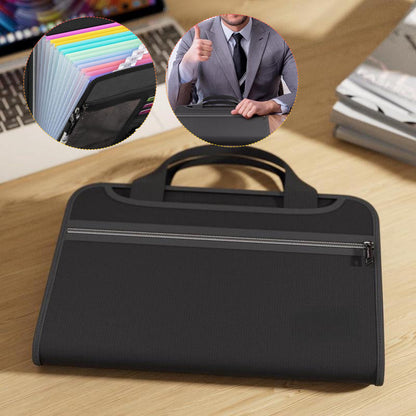 A4 brandsikker dokumentmappe (med håndtag)