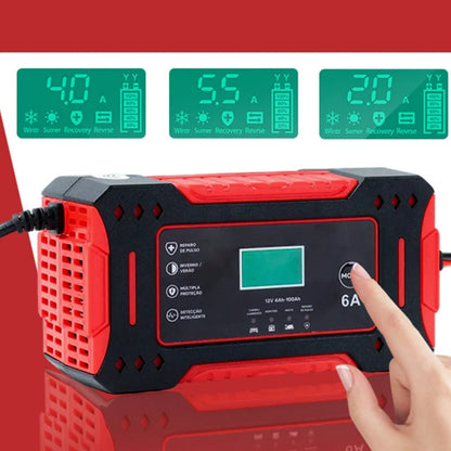 Smart batterioplader 12V/24V – Fuldautomatisk vedligeholdelsesoplader med pulsgenopretningsfunktion – Til bil, motorcykel og båd