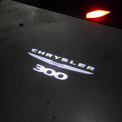 LED bildør-logo-projektor (sæt med 2 stk.)