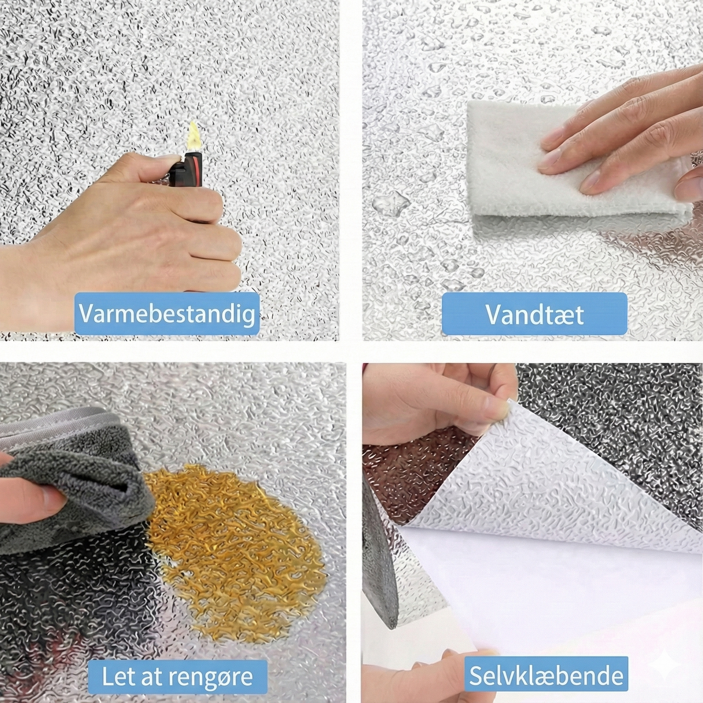 Oliebestandigt køkken klistermærke