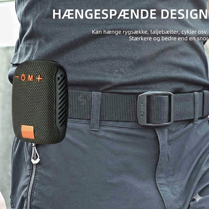 Bluetooth-højttaler til cykel – vandtæt cykelhøjttaler med robust beslag (stødsikker og med håndfri opkald)