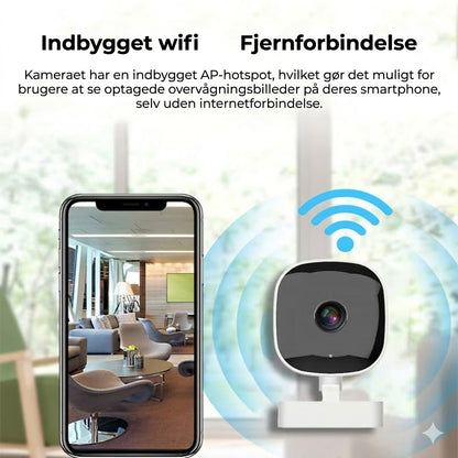 [2K Ultra HD] Smart WiFi-sikkerhedskamera