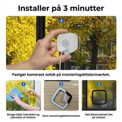 [2K Ultra HD] Smart WiFi-sikkerhedskamera