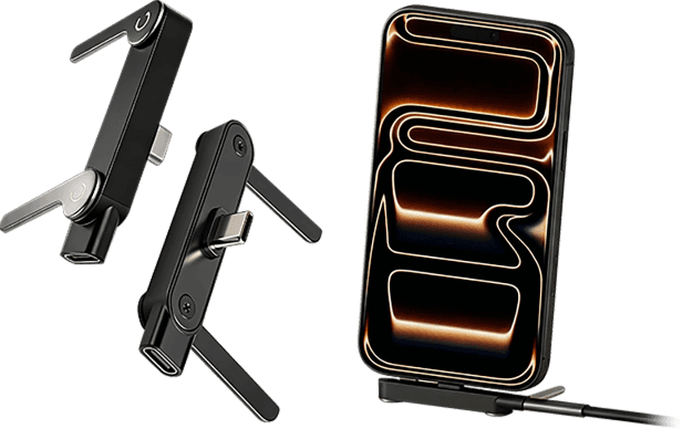 Foldbar standard opladningsadapter