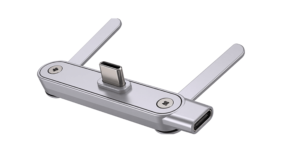 Foldbar standard opladningsadapter