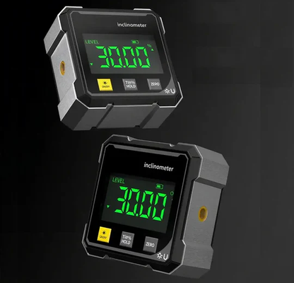 Digital lasergoniometer med magnet