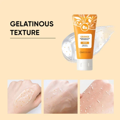 🍊 Tidsbegrænset tilbud: 1+1 gratis! Appelsin eksfolierende gel – fjerner blidt døde hudceller ✨