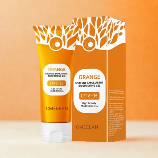 🍊 Tidsbegrænset tilbud: 1+1 gratis! Appelsin eksfolierende gel – fjerner blidt døde hudceller ✨