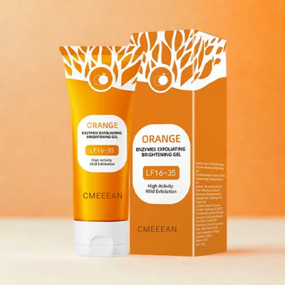 🍊 Tidsbegrænset tilbud: 1+1 gratis! Appelsin eksfolierende gel – fjerner blidt døde hudceller ✨