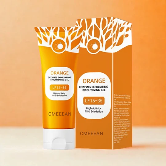 🍊 Tidsbegrænset tilbud: 1+1 gratis! Appelsin eksfolierende gel – fjerner blidt døde hudceller ✨