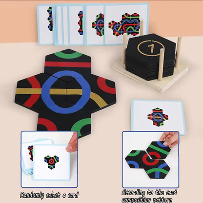 Kletshuts™ PathPuzzle：Et pædagogisk og familievenligt stiplads-puslespil