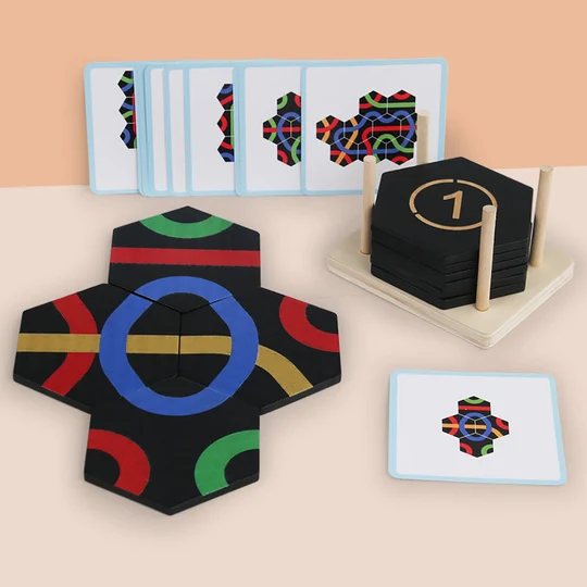 Kletshuts™ PathPuzzle：Et pædagogisk og familievenligt stiplads-puslespil