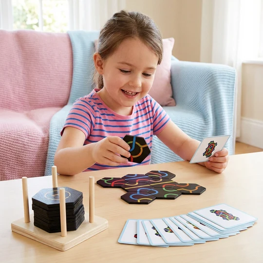 Kletshuts™ PathPuzzle：Et pædagogisk og familievenligt stiplads-puslespil