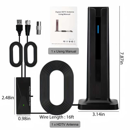 4K / 1080P indendørs HD TV-antenne