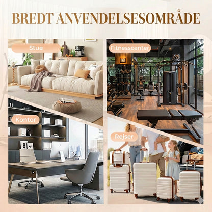 Lang modstandsbånd – yoga bånd til pilates og udstrækning (træningselastik)