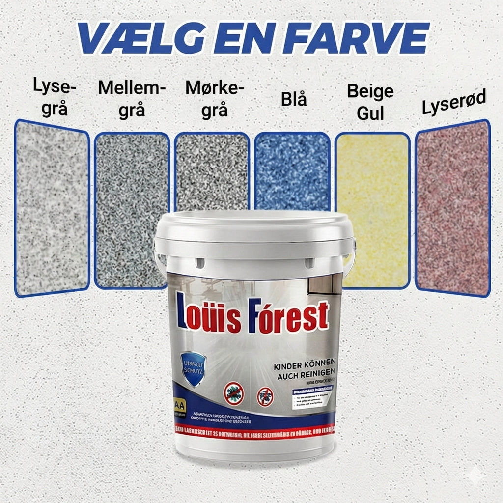 Epoxygulv med marmoreffekt – højglans gulvbelægningssæt (ridsefast og vandtæt)