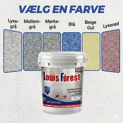 Epoxygulv med marmoreffekt – højglans gulvbelægningssæt (ridsefast og vandtæt)