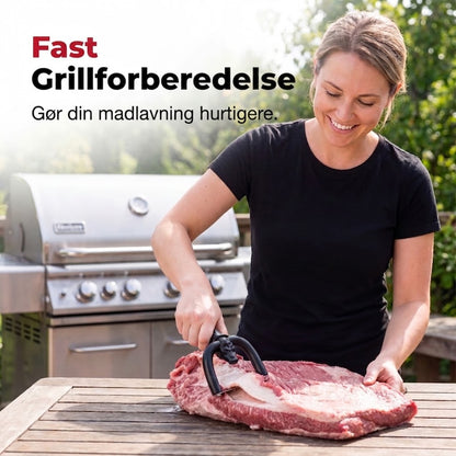 Håndholdt fedtafpudser / affedter til okse- og svinekød