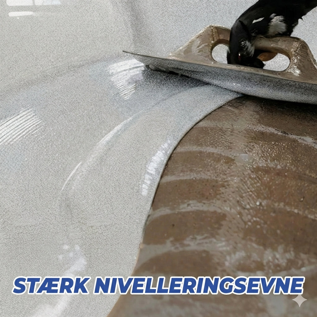 Epoxygulv med marmoreffekt – højglans gulvbelægningssæt (ridsefast og vandtæt)